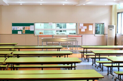 上海耀華國際學校食堂環境