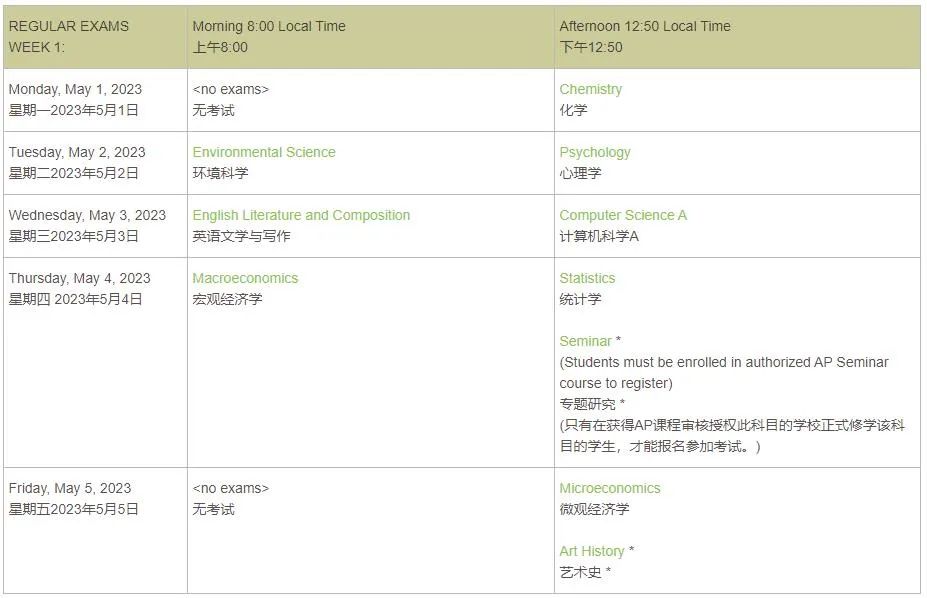 CB官宣：2022-2023學(xué)年AP考試報(bào)名開始！