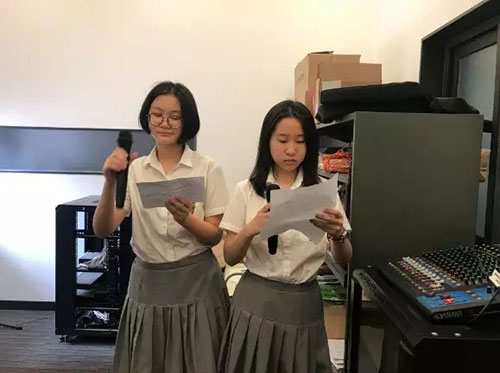 黑利伯瑞“畢業(yè)季送祝福”主題升旗儀式溫馨舉行！